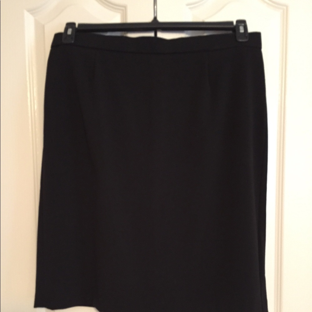 Women’s black skirt, 24” from waist to hem